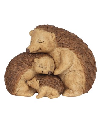 Hedgehog Family Figurine