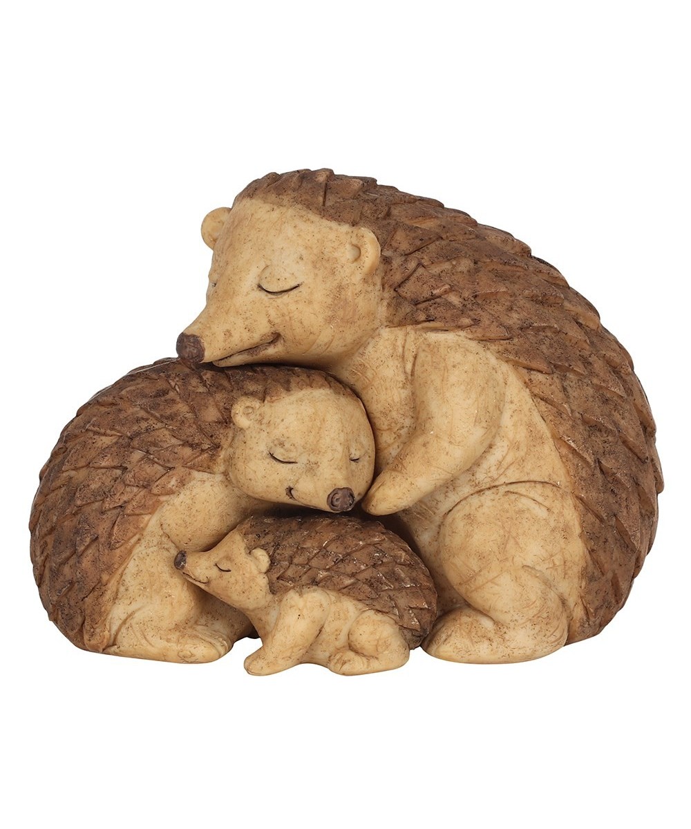 Hedgehog Family Figurine