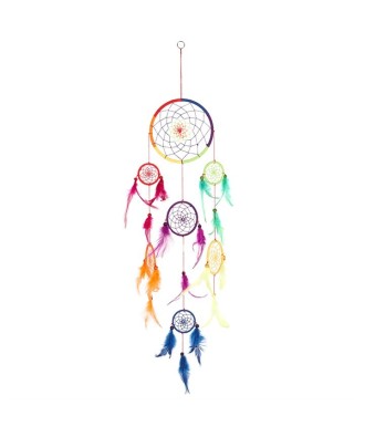 Multi Rainbow Dreamcatcher