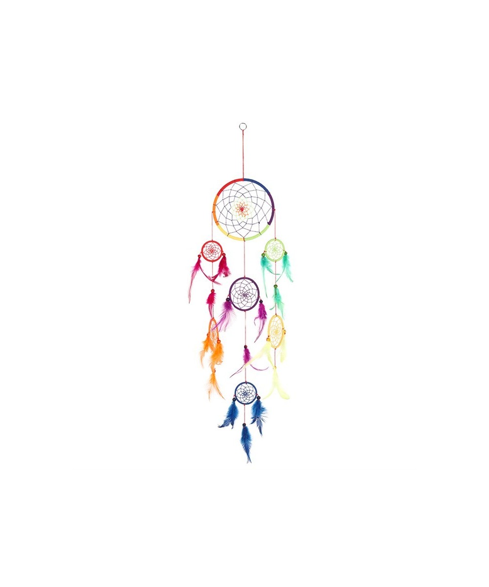 Multi Rainbow Dreamcatcher