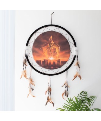 Solstice Dreamcatcher By Anne Stokes
