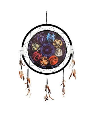 Dragons Of The Sabbats Dreamcatcher By Anne Stokes