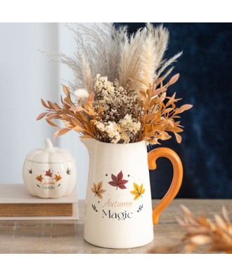 Autumn Magic Ceramic Flower Jug