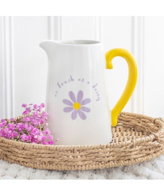 Daisy Ceramic Flower Jug