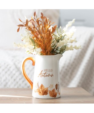 Hello Autumn Ceramic Flower Jug