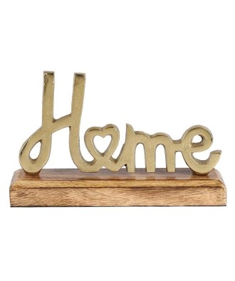 Metal Words Home Sign Decor