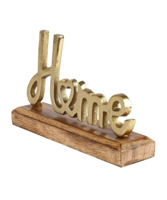 Metal Words Home Sign Decor
