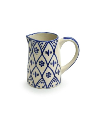 Handpainted Pottery Ceramic Jug