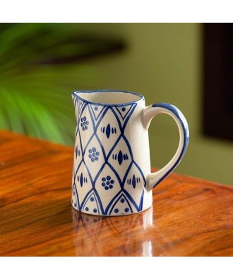 Handpainted Pottery Ceramic Jug