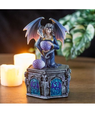 Dragon Friendship Spring Box By Anne Stokes