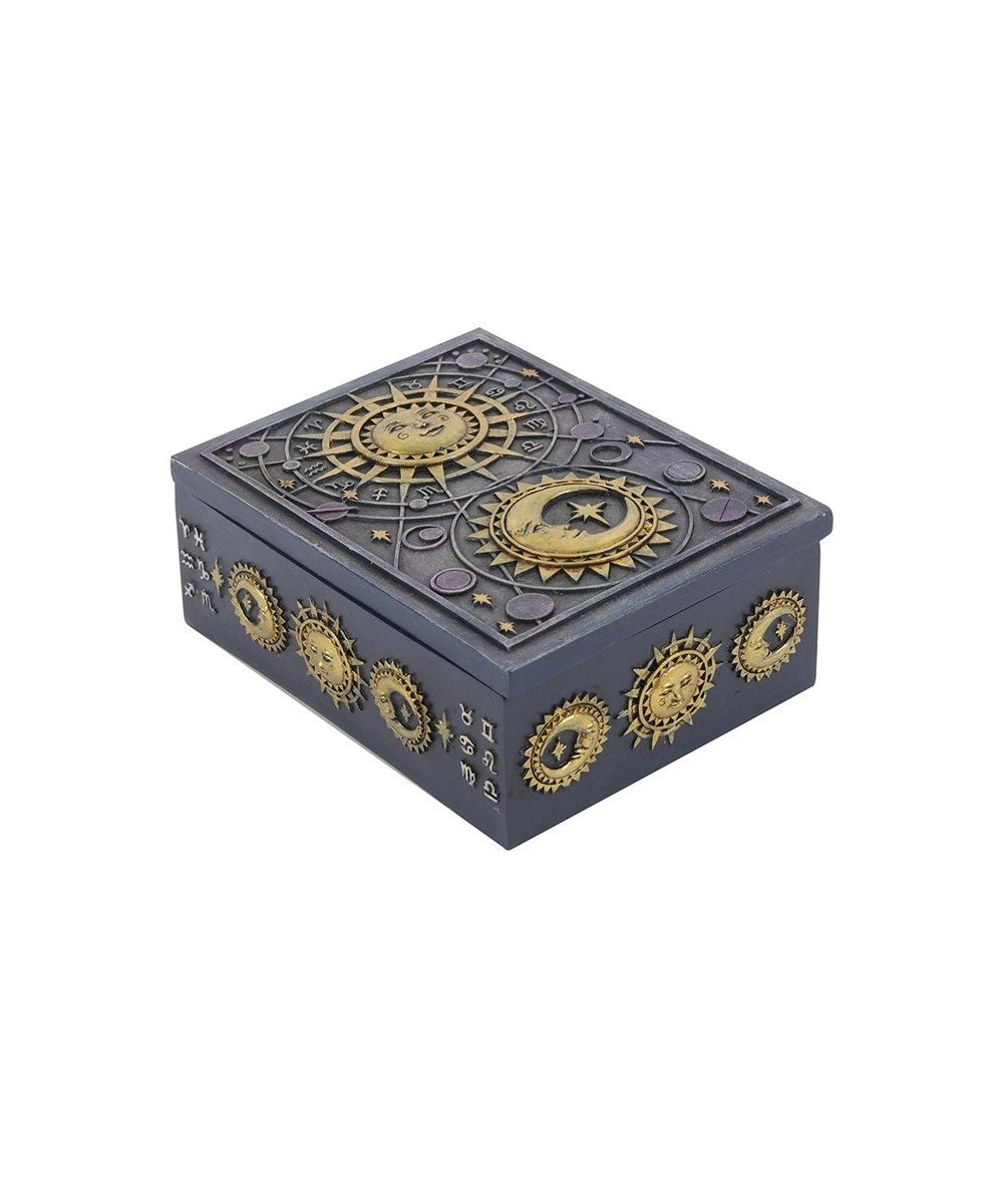 Sun And Moon Resin Storage Box