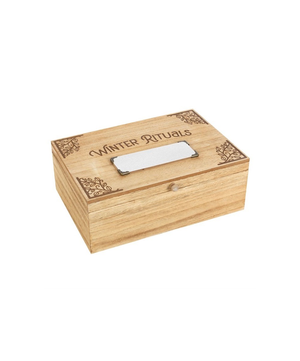 Wooden Winter Rituals Box 30cm