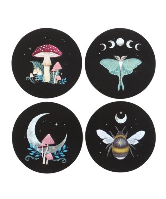 Dark Forest Coaster Set