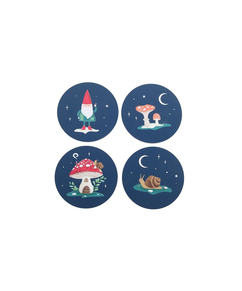 Gnome Sweet Gnome Coaster Set