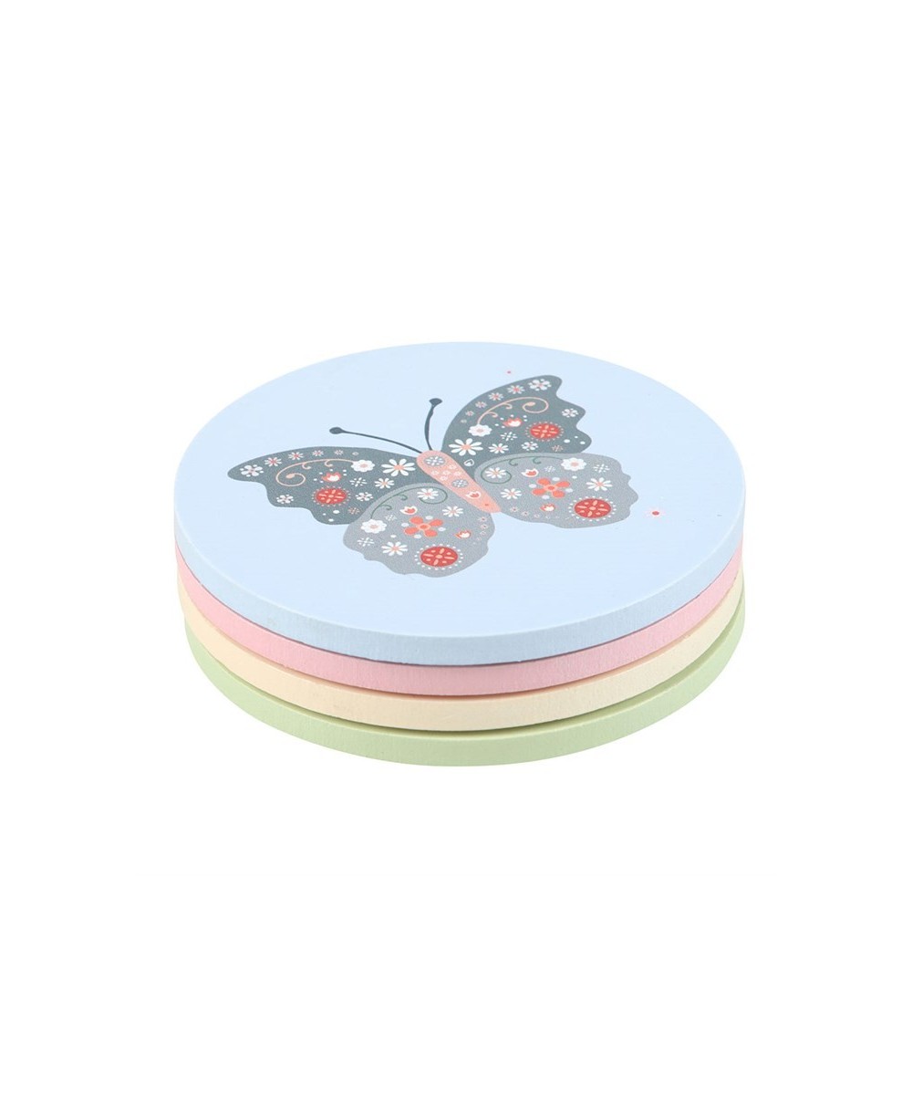 Floral Bug Coaster Set