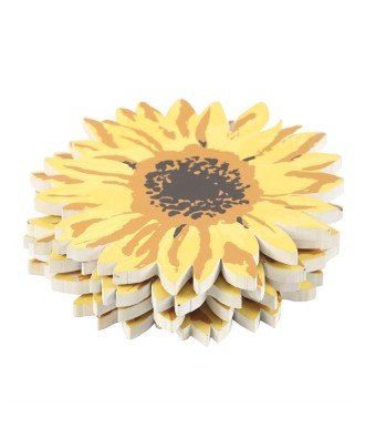Sunflower Coaster Set