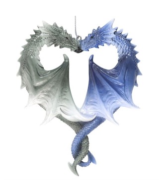 Dragon Heart Hanging Ornament By Anne Stokes
