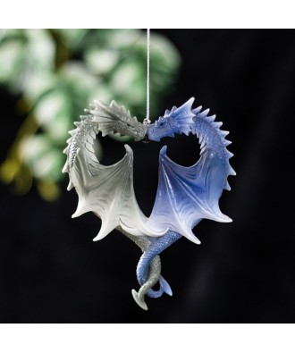 Dragon Heart Hanging Ornament By Anne Stokes