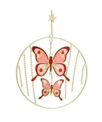 Pink Butterfly Hanging Decoration