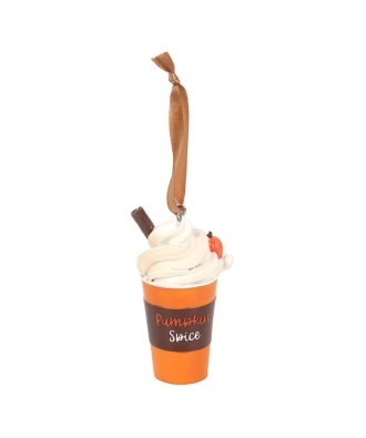Pumpkin Spice Latte Hanging Ornament