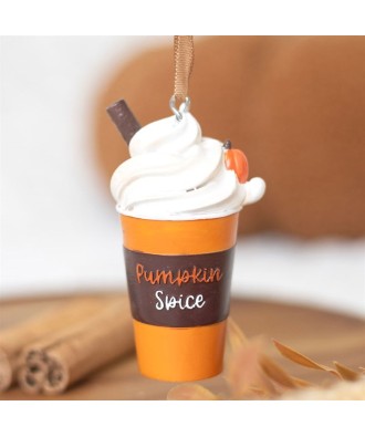Pumpkin Spice Latte Hanging Ornament