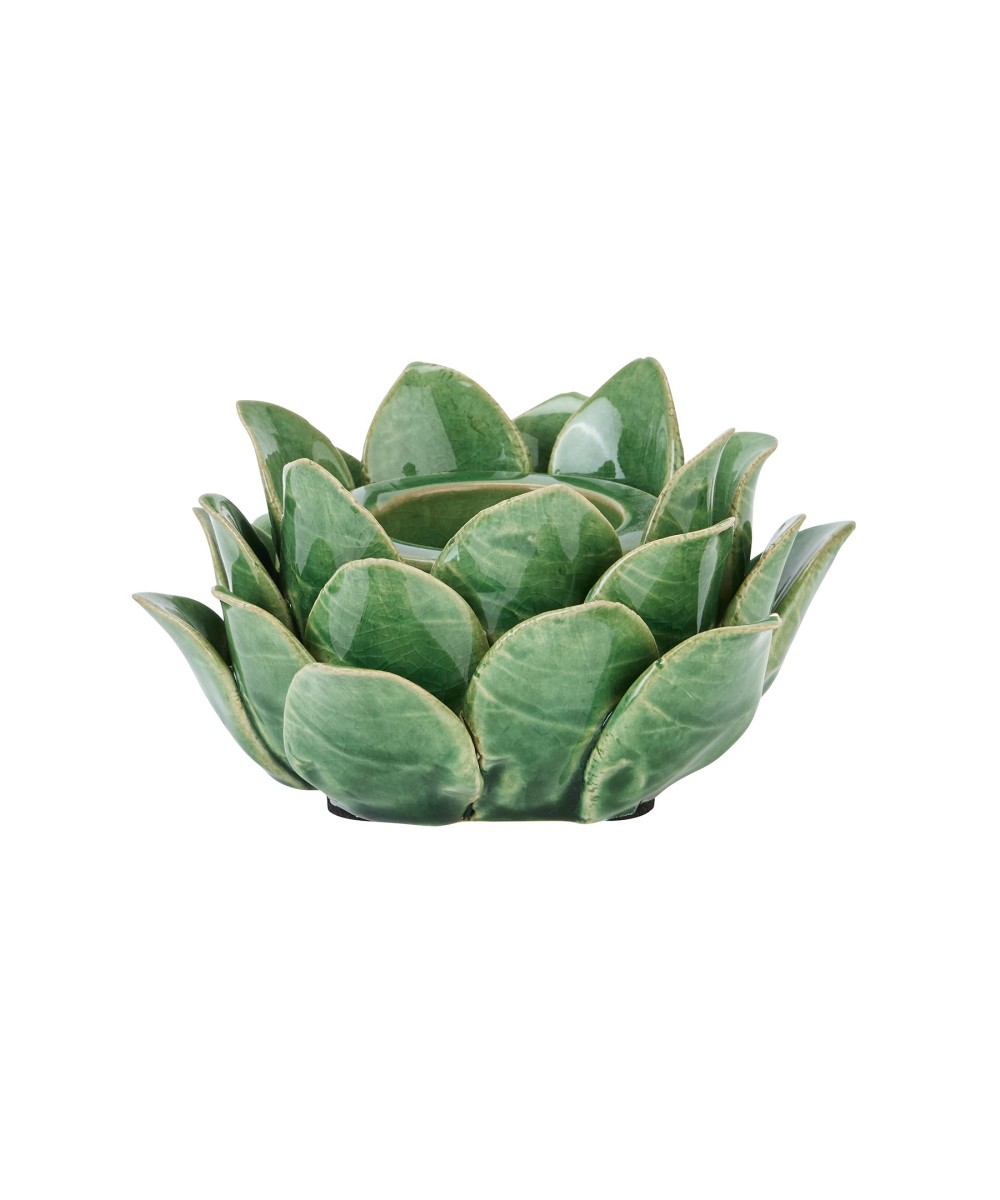 Globe Green Artichoke Tea Light Holder