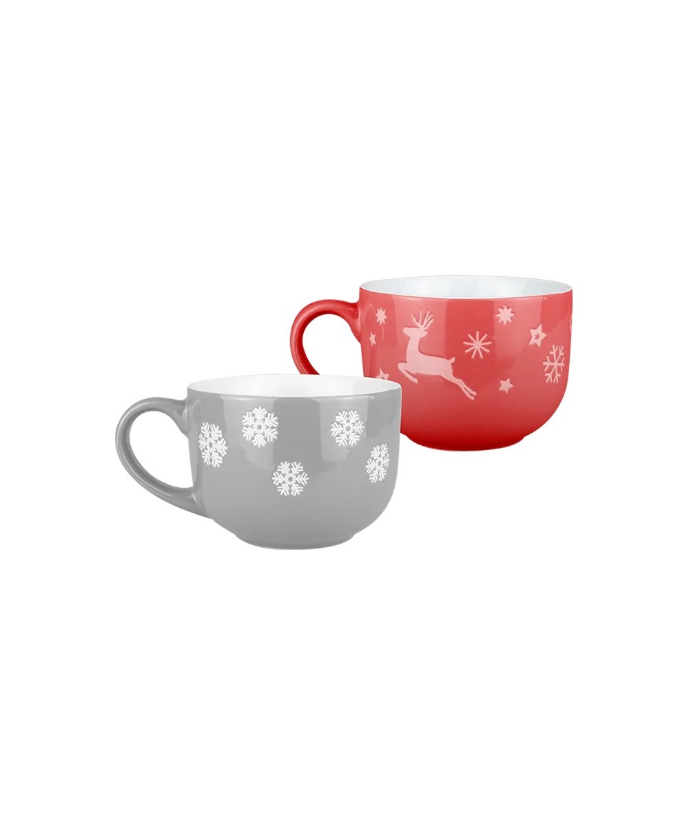 Christmas Ceramic Soup Mug