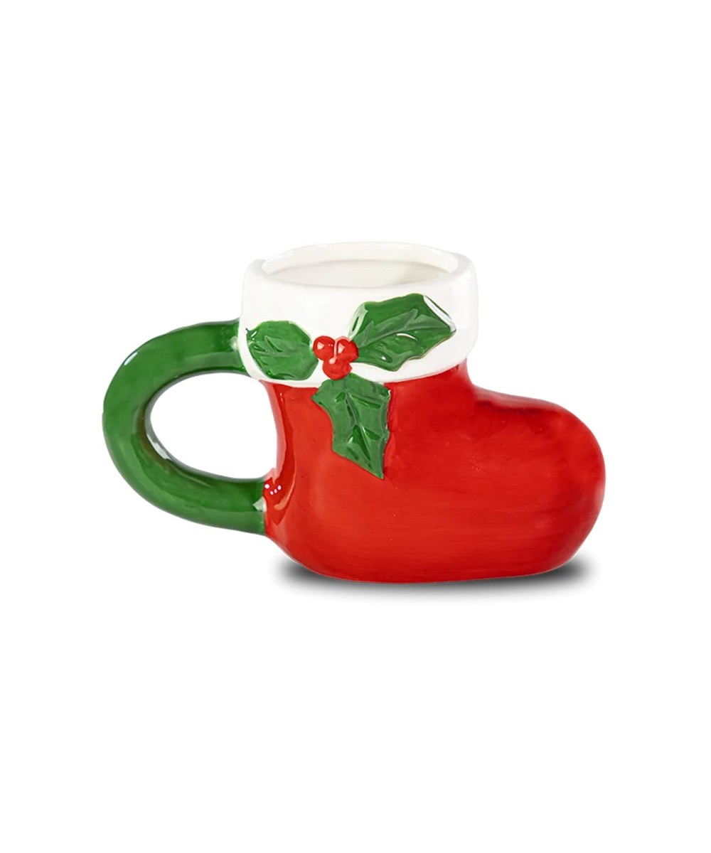 Santas Boot Ceramic Mug