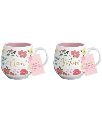 Mothers Day Floral Ceramic Mug