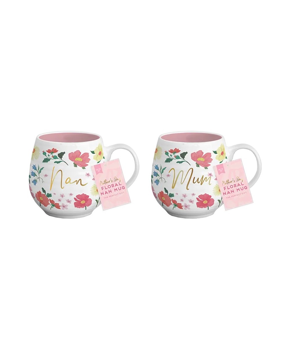 Mothers Day Floral Ceramic Mug