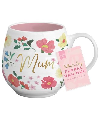 Mothers Day Floral Ceramic Mug