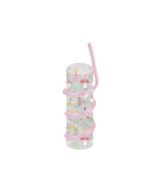Fairy Tumbler with Twirly Straw
