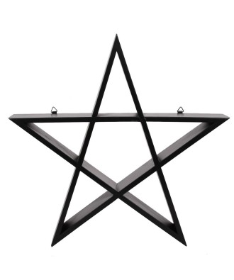 Pentagram Wall Shelf