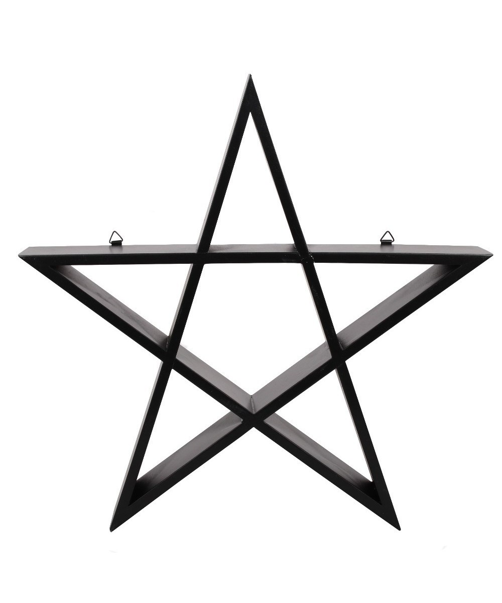 Pentagram Wall Shelf