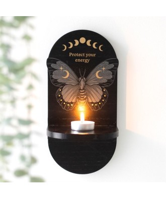 Black Moth Altar Shelf
