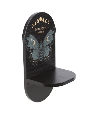 Black Moth Altar Shelf