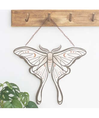 Luna Moth Hanging Sign